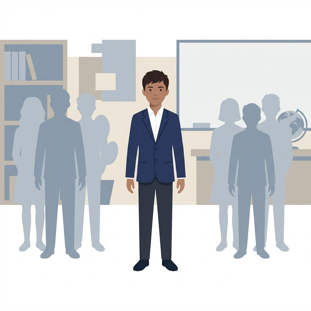 Step 03 illustration - educational journey